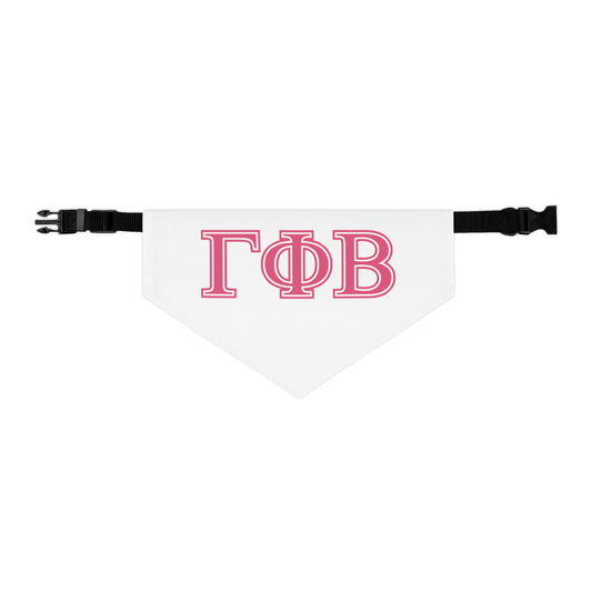 "Gamma Phi Beta" Best Friend Pet Bandana Collar Boy