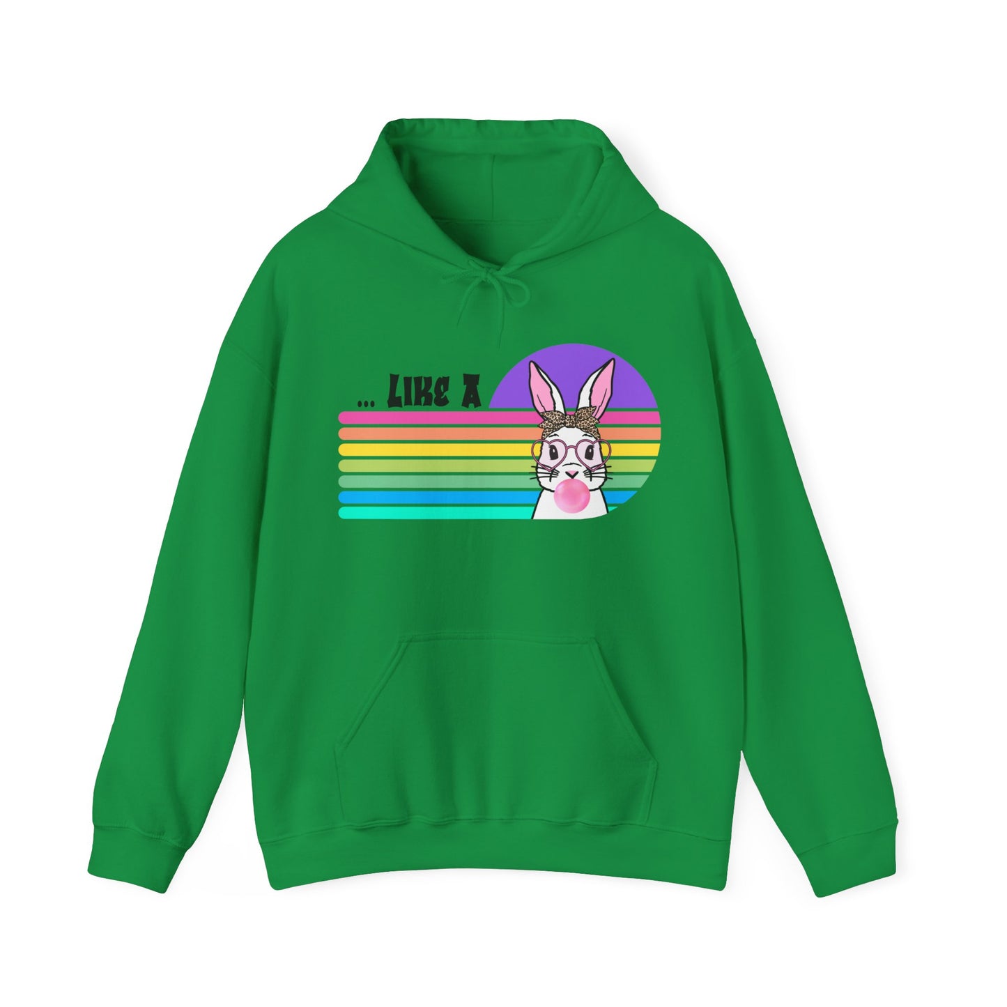 Like A Rabbit Hoodie Heavy Blend™ Hooded Sweatshirt