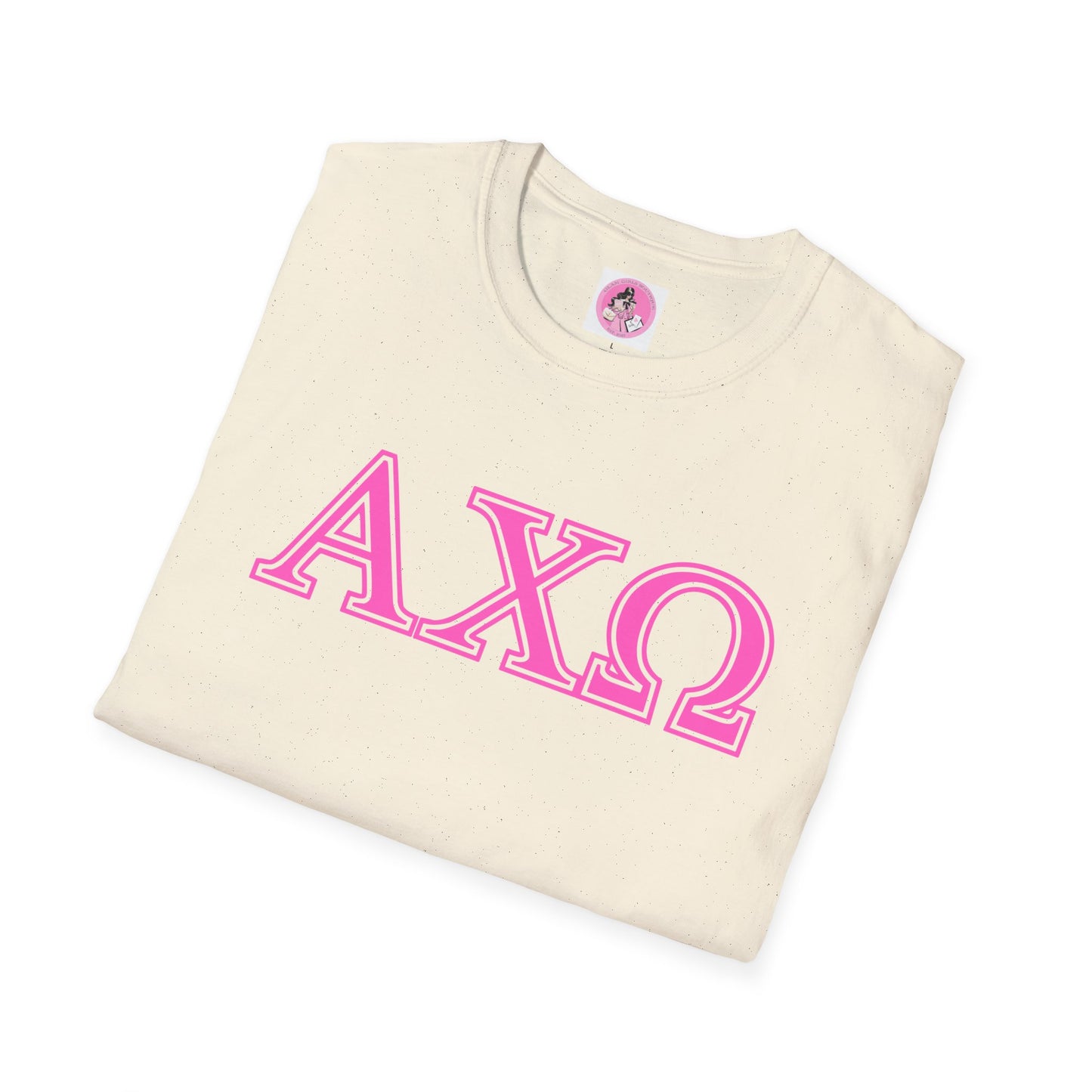 "Alpha Chi Omega" Soft-style T-Shirt
