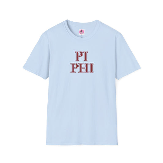 "Pi Phi" Sorority Girl Softstyle T-Shirt