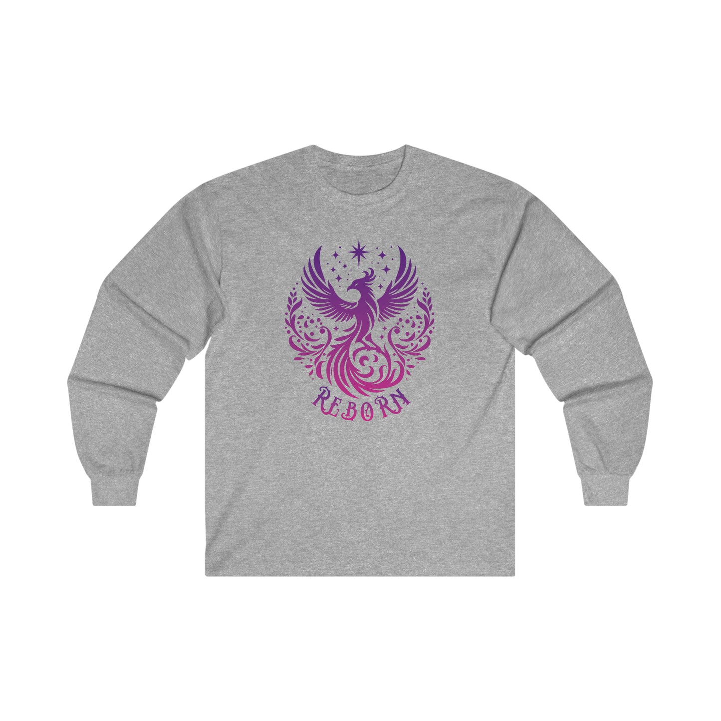 Reborn Pheonix Ultra Cotton Long Sleeve Tee available in multiple colors