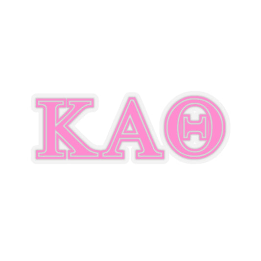 "Kappa Alpha Theta" Kiss Cut Stickers