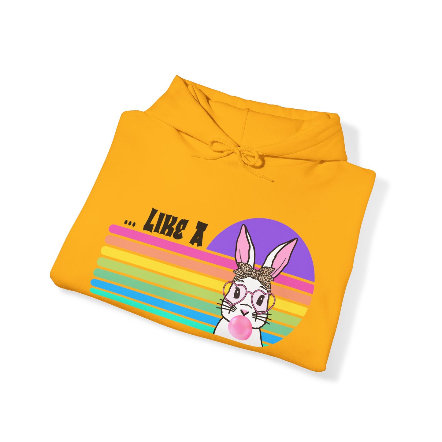 Like A Rabbit Hoodie Heavy Blend™ Hooded Sweatshirt