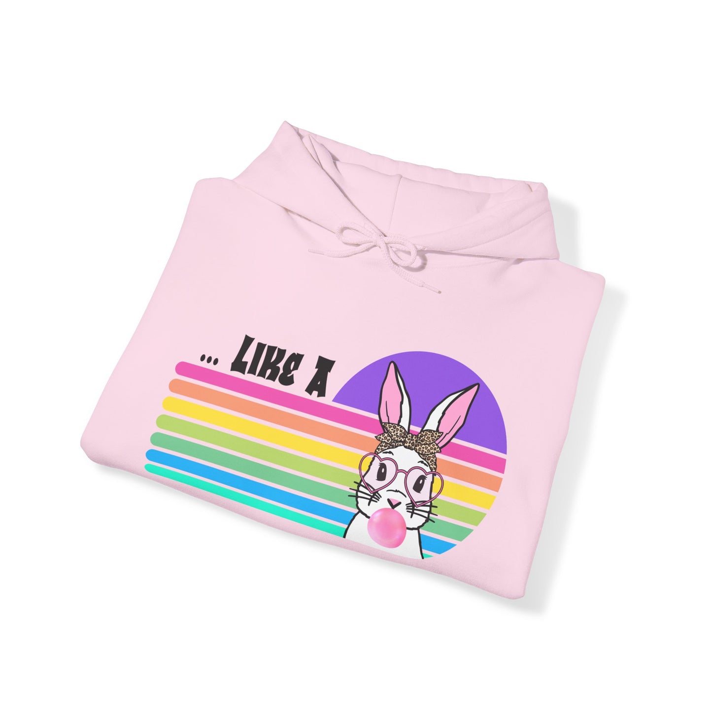 Like A Rabbit Hoodie Heavy Blend™ Hooded Sweatshirt