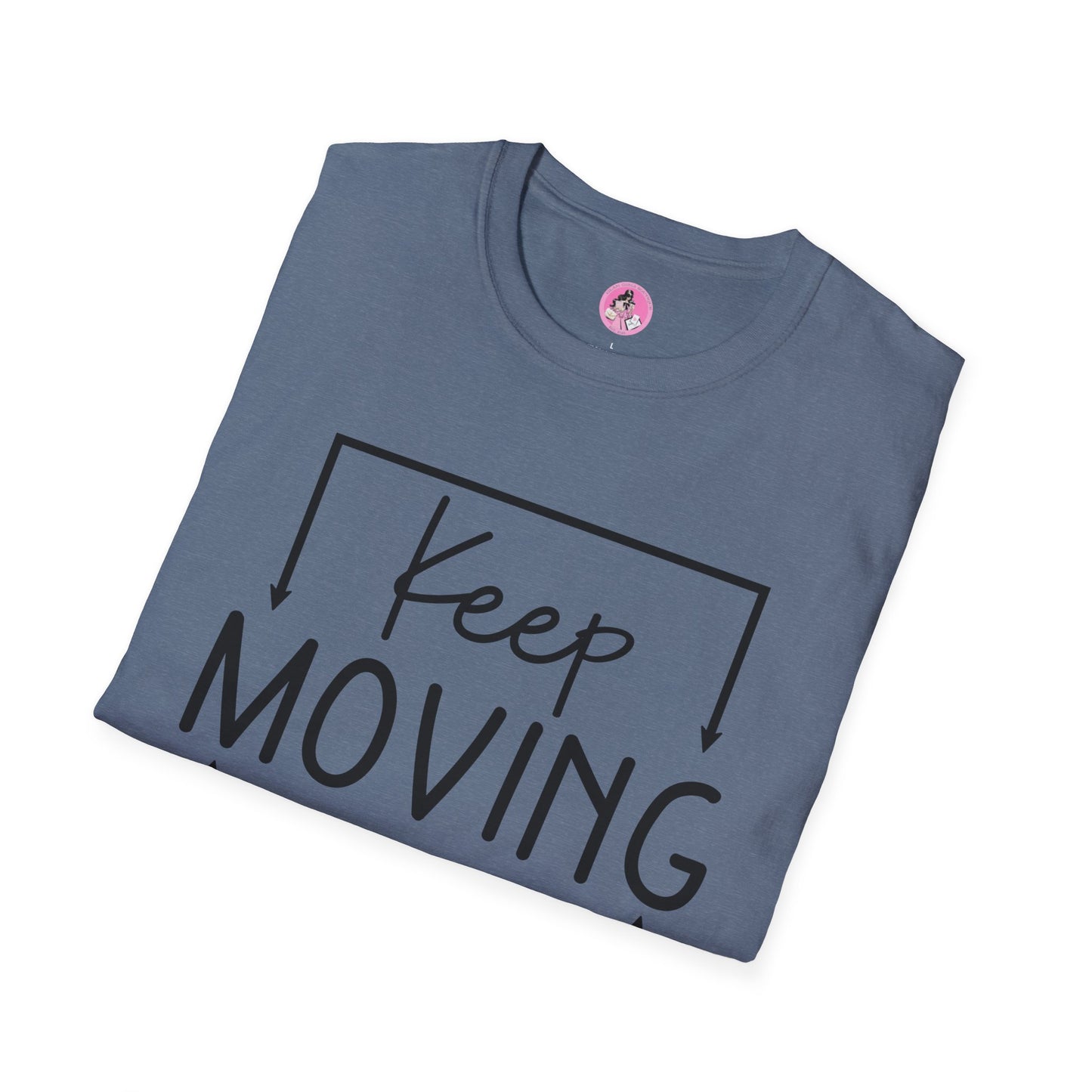 Keep Moving Forward Unisex Softstyle T-Shirt