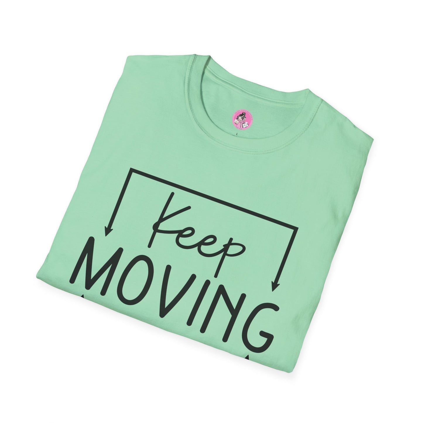 Keep Moving Forward Unisex Softstyle T-Shirt