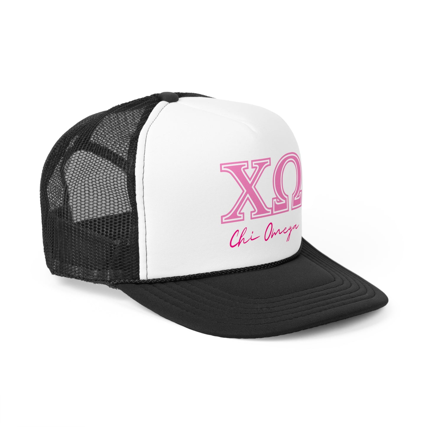 "Chi Omega" Sorority Trucker Cap