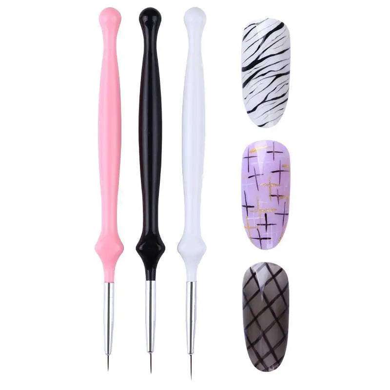 Professional Nail Brush Set multiple options of styles and sizes