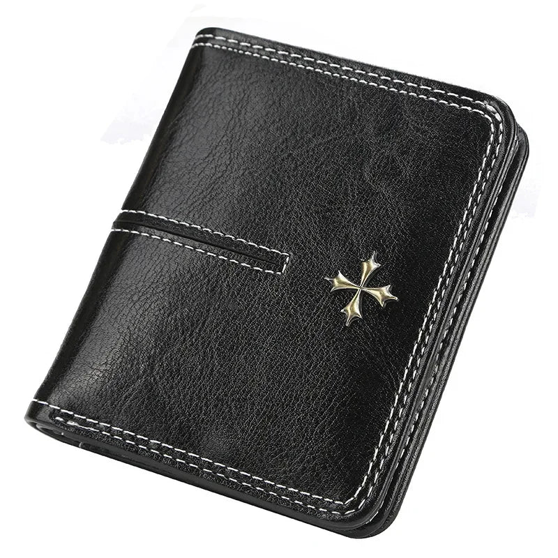 Synthetic Leather wallet.  Available in a variety of colors