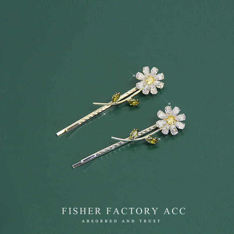 Gorgeous Flower Pearl Hairpins