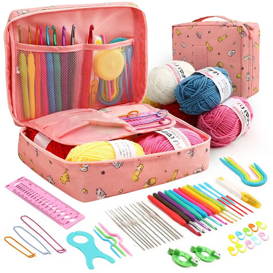  Crafty Cuties Crochet Kit – the ultimate starter pack with 53 kits included 