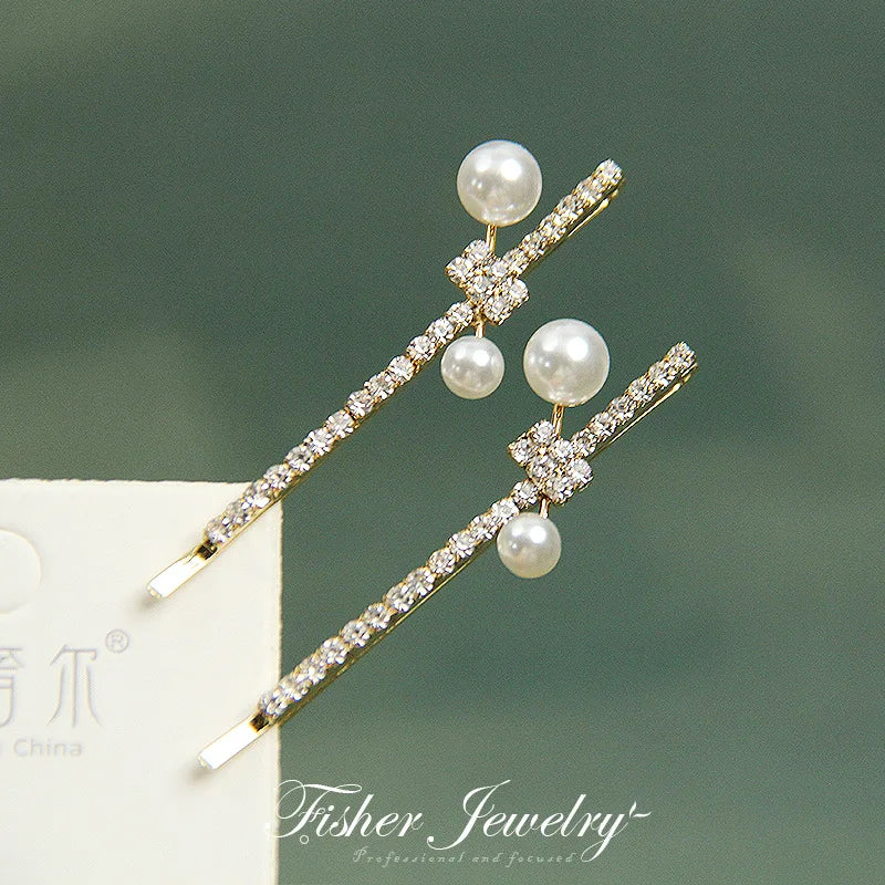 Gorgeous Flower Pearl Hairpins