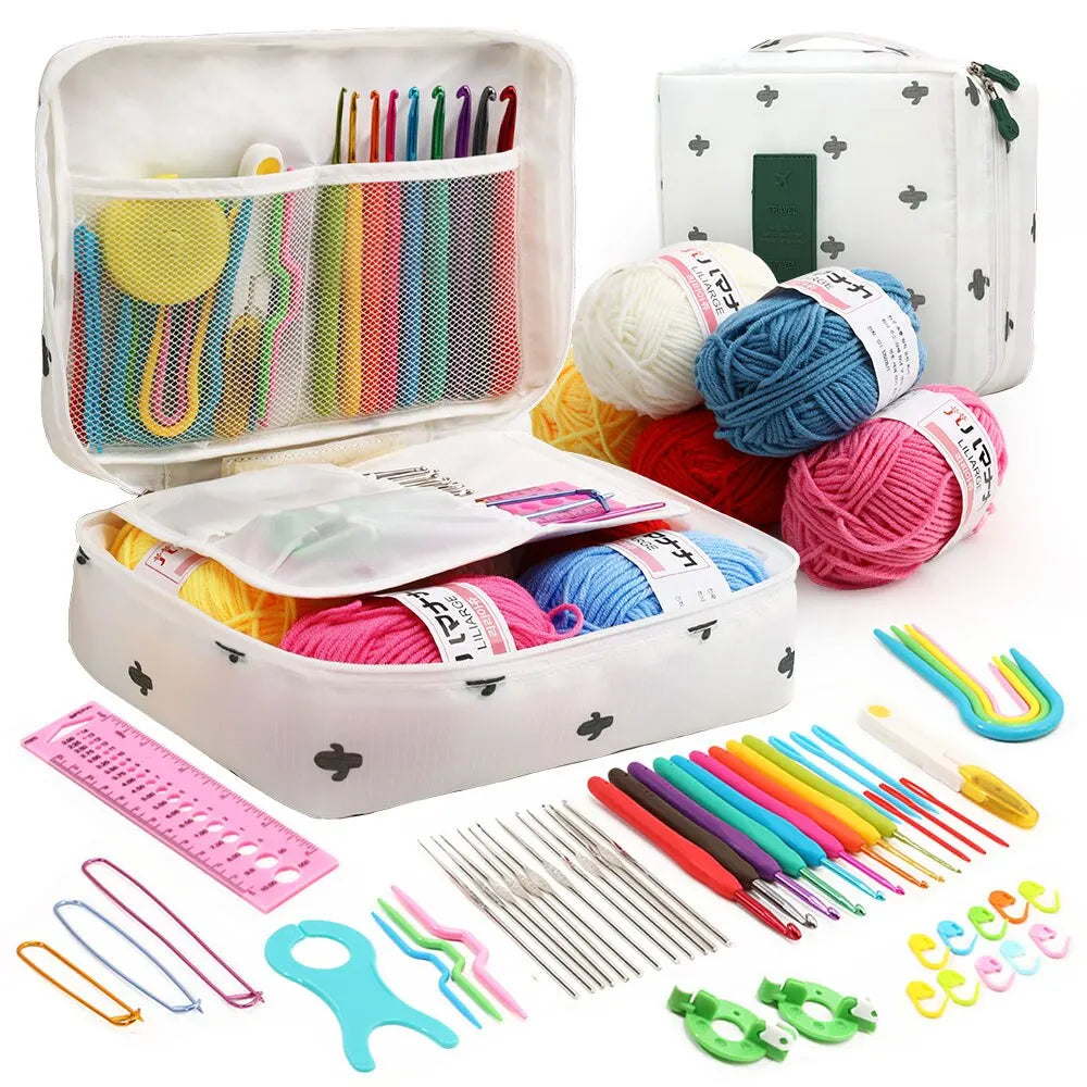 Crafty Cuties Crochet Kit – the ultimate starter pack with 53 kits included