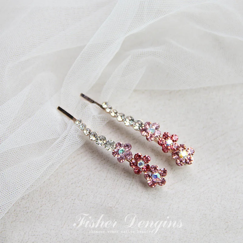 Gorgeous Shiny Crystal Hairpins