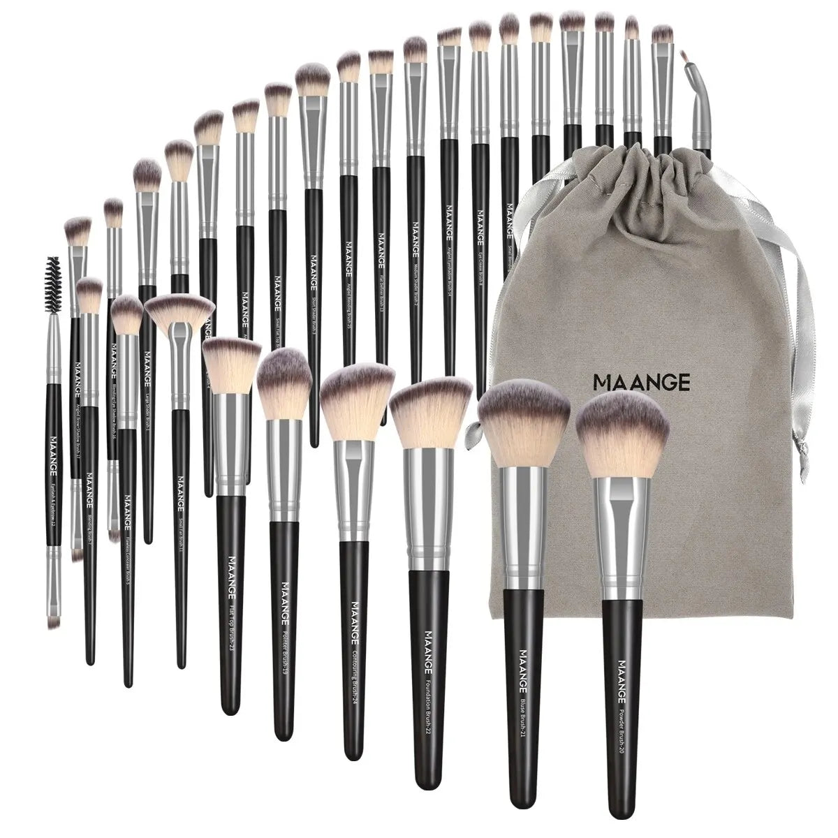 30pcs Essentials Professional Makeup Brush Set