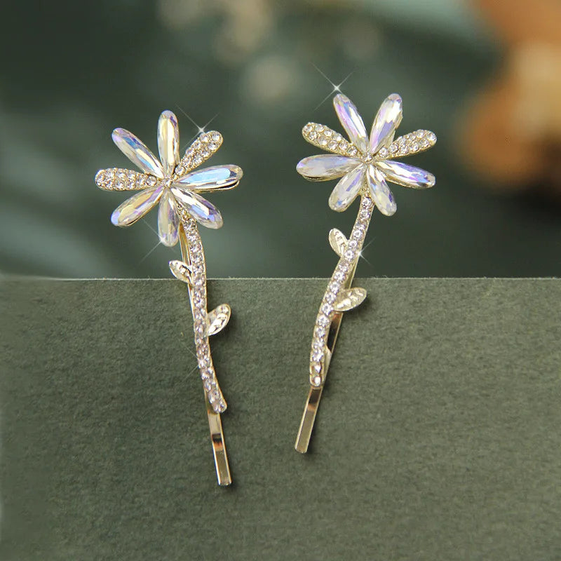 Gorgeous Flower Pearl Hairpins