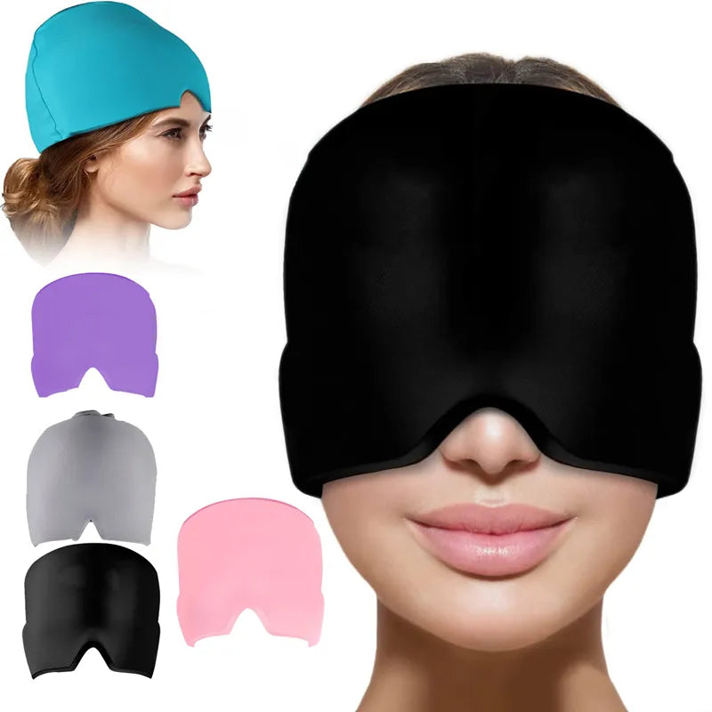  Gel Ice Headache Relief Wrap in choice of colors