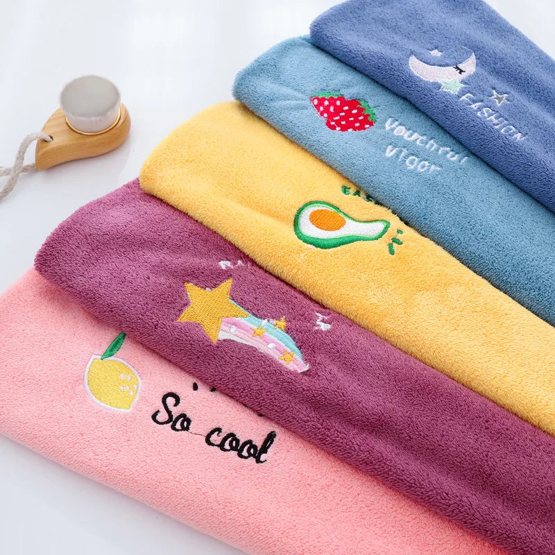 Women’s Soft Microfiber Towel Spa Turban with cute designs