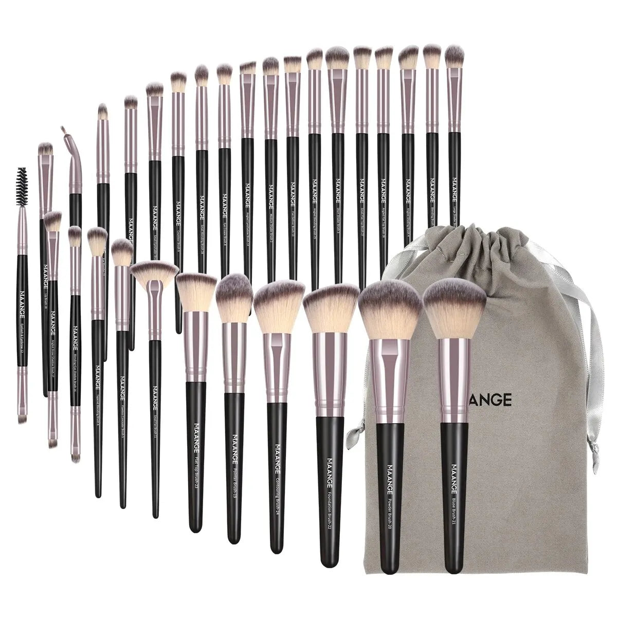 30pcs Essentials Professional Makeup Brush Set