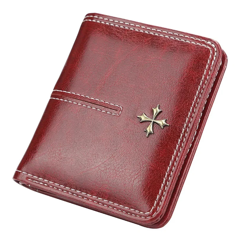 Synthetic Leather wallet. Available in a variety of colors