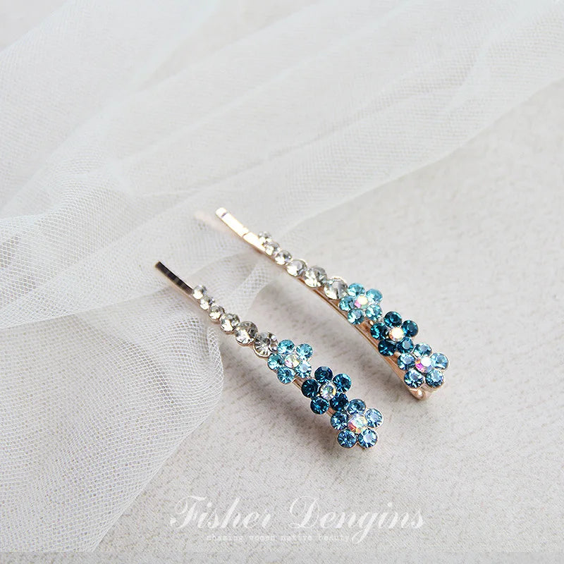 Gorgeous Shiny Crystal Hairpins