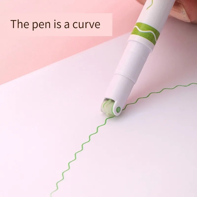 Fun Shaped Highlighter Pens Set