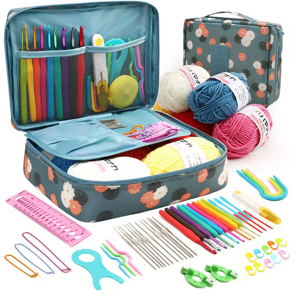 Crafty Cuties Crochet Kit – the ultimate starter pack with 53 kits included