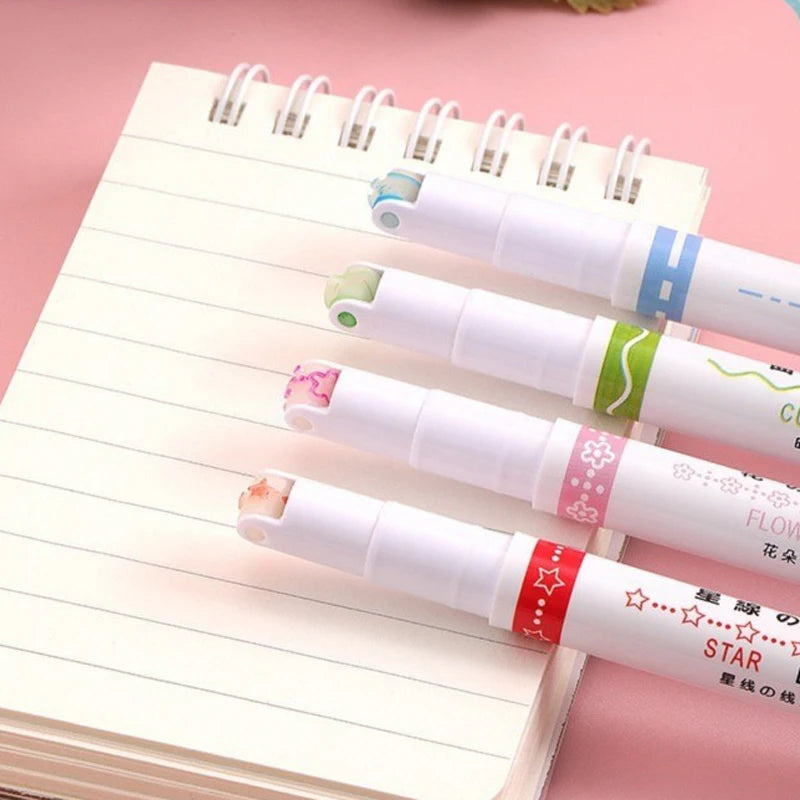 Fun Shaped Highlighter Pens Set