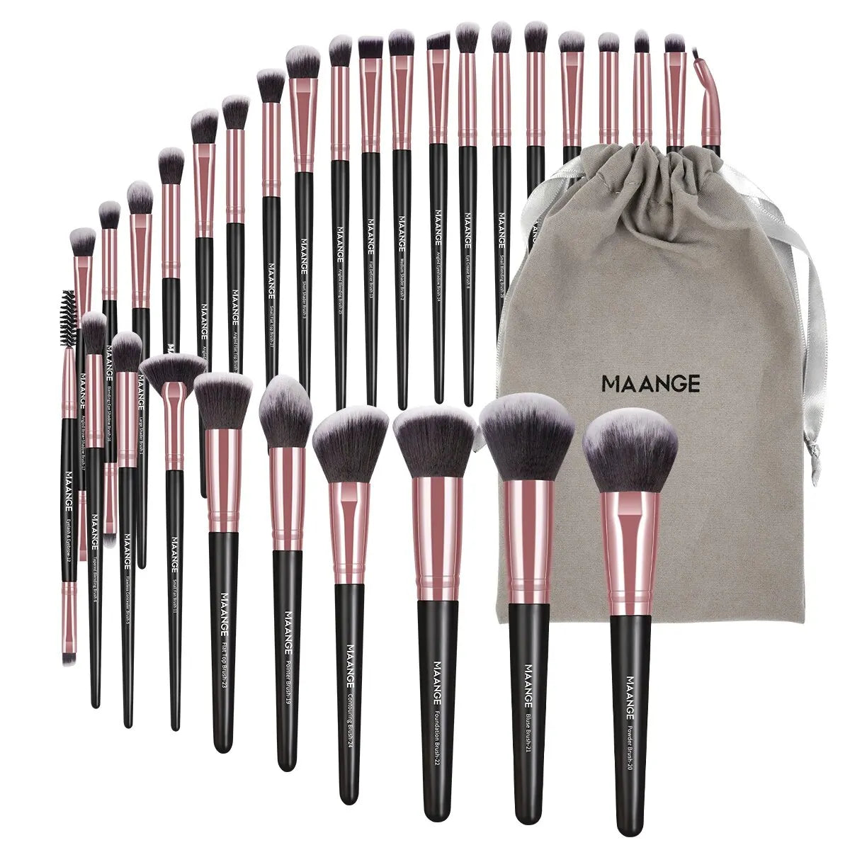 30pcs Essentials Professional Makeup Brush Set