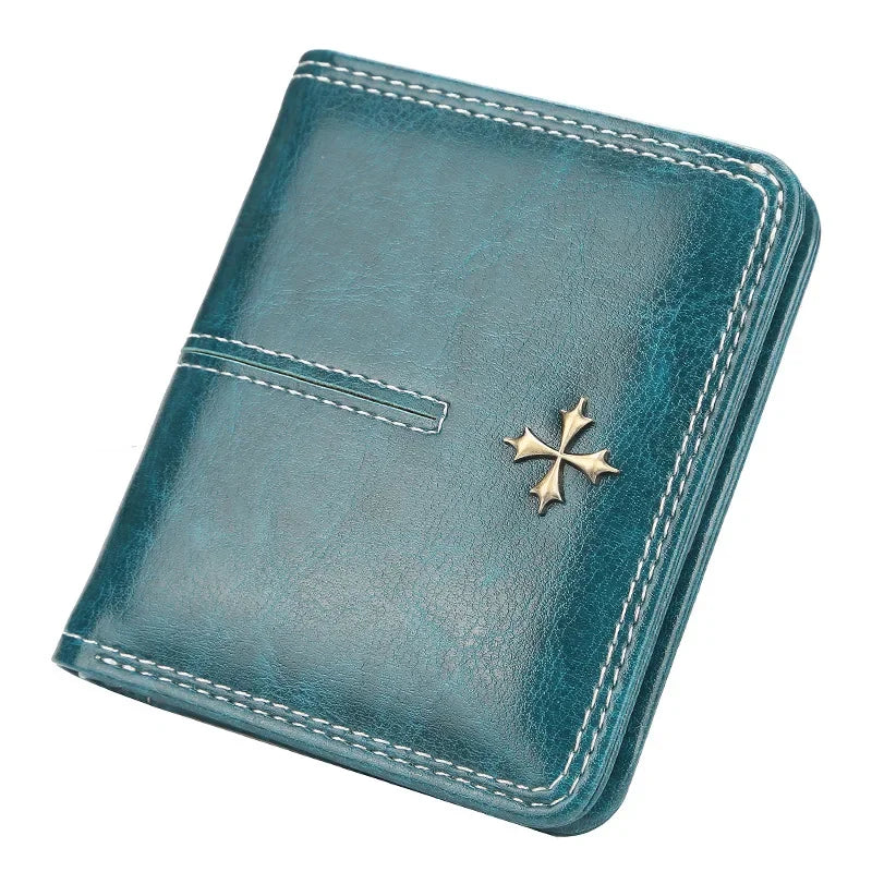 Synthetic Leather wallet. Available in a variety of colors