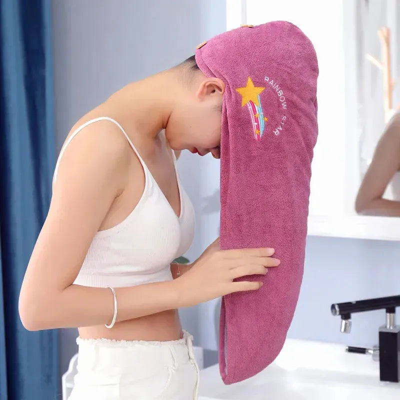  Women’s Soft Microfiber Towel Spa Turban with cute designs